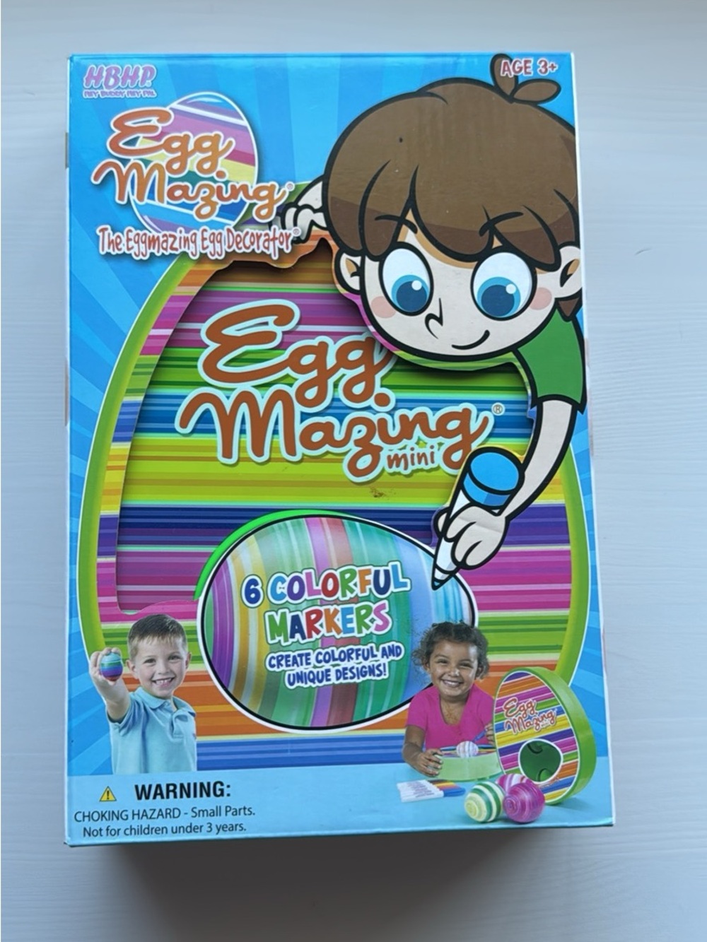 Mini Colorful Markers Egg Decorating Kit - Blue